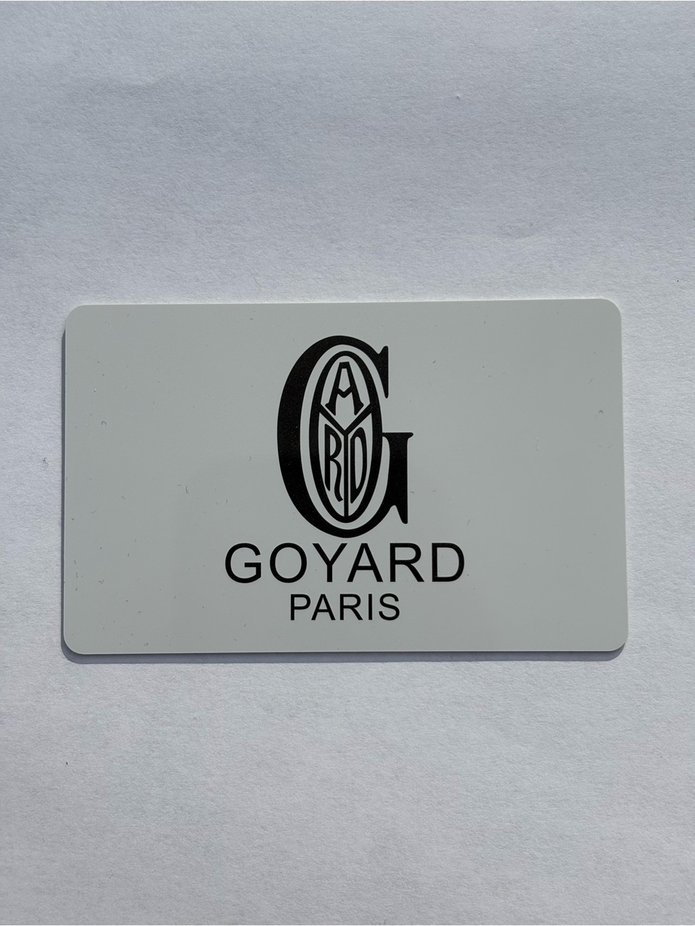 Goyard Gray and Black Goyardine Card Holder - Picture 9 of 10